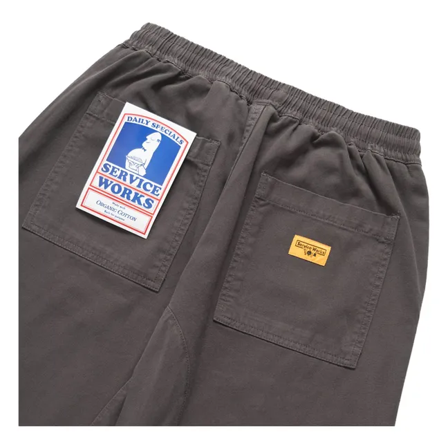Pantalon Classic Chef Pants Coton Bio | Gris