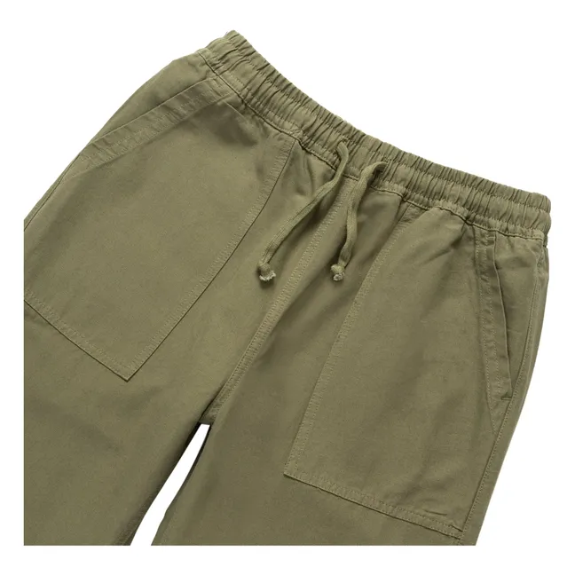Pantalon Classic Chef Pants Coton Bio | Vert olive