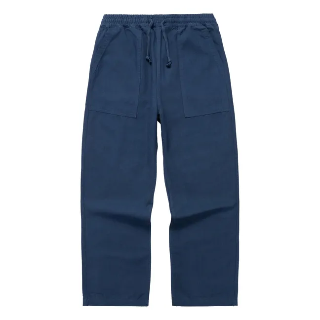 Pantalon Classic Chef Pants Coton Bio | Bleu foncé