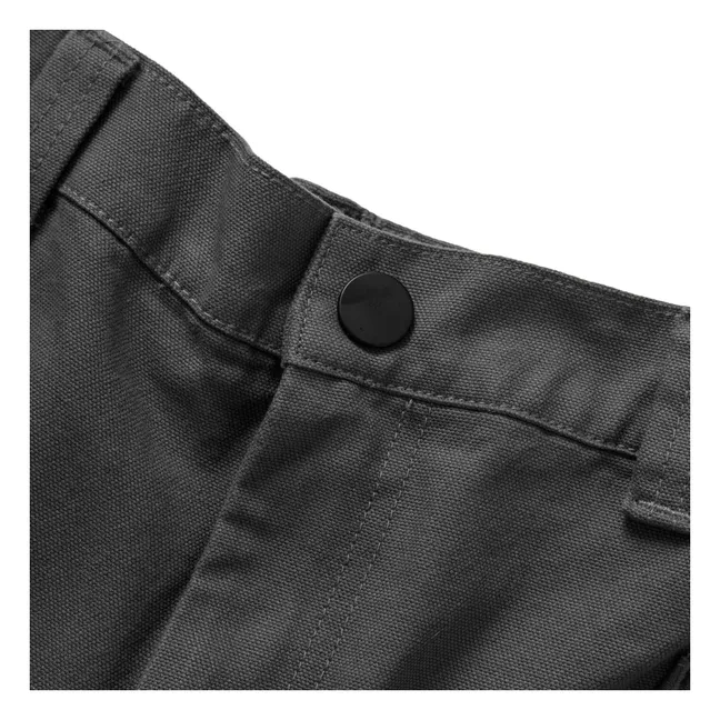 Pantalon Gardener Pants Coton Bio | Noir foncé