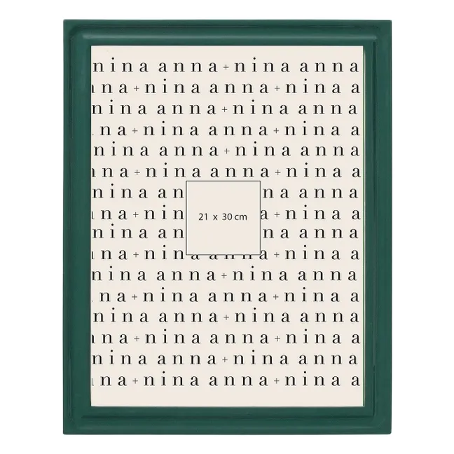 Cadre-photo en bois Pine | Vert sapin