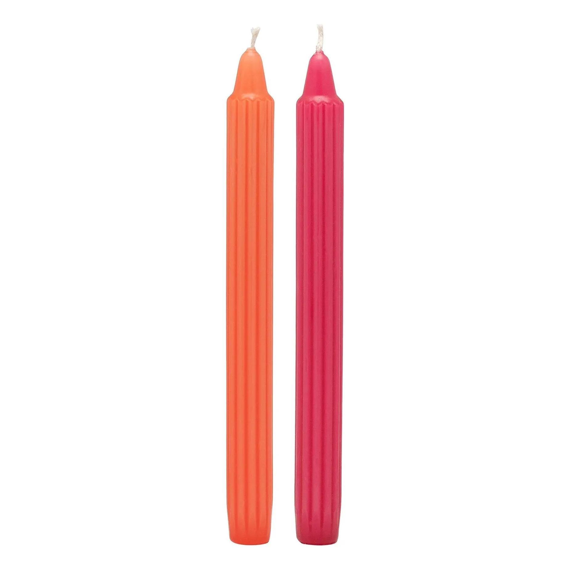 Anna + Nina Red Penny Candles - Set Of 2