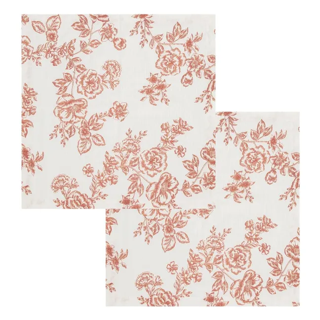 Serviettes de table Whimsical - Set de 2 | Rouge