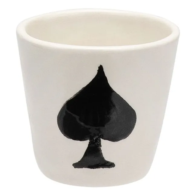 Tasse espresso Ace of Spades | Noir