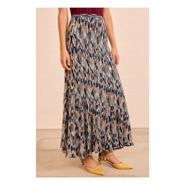 Marceline knit skirt | Blue