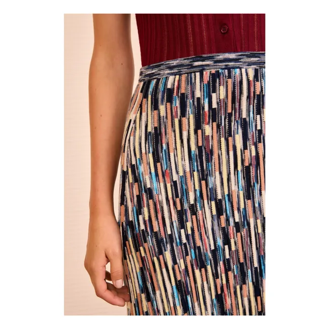 Marceline knit skirt | Blue