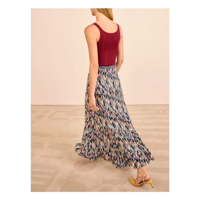 Marceline knit skirt | Blue