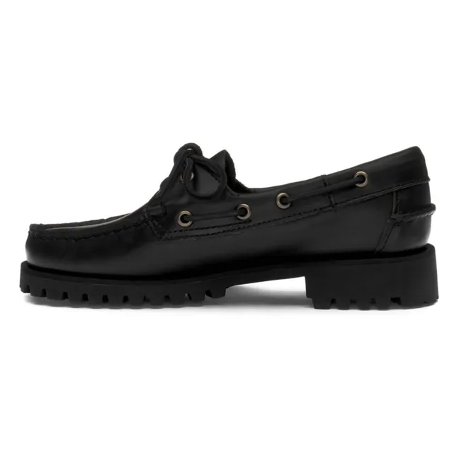 Mocassins Ranger Waxy | Noir