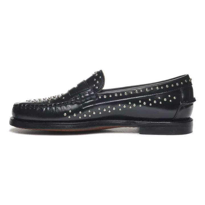Mocassins Dan Studs | Noir- Image produit n°1