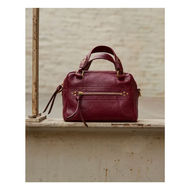 Lucky Bowling Tasche Mini Ziege | Burgunderrot