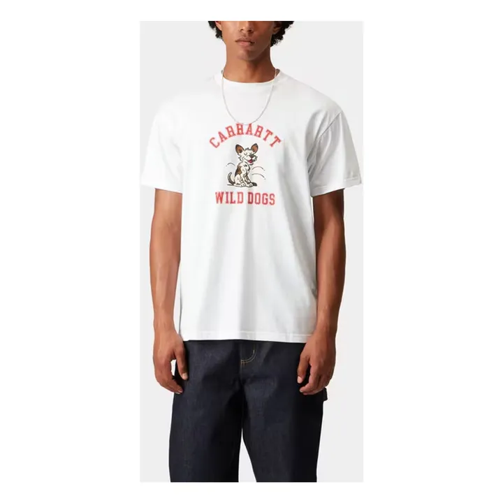 Camiseta S/S Wild Dog | Blanco- Imagen del producto n°1