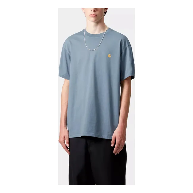 T-Shirt S/S Chase | Bleu Glacier