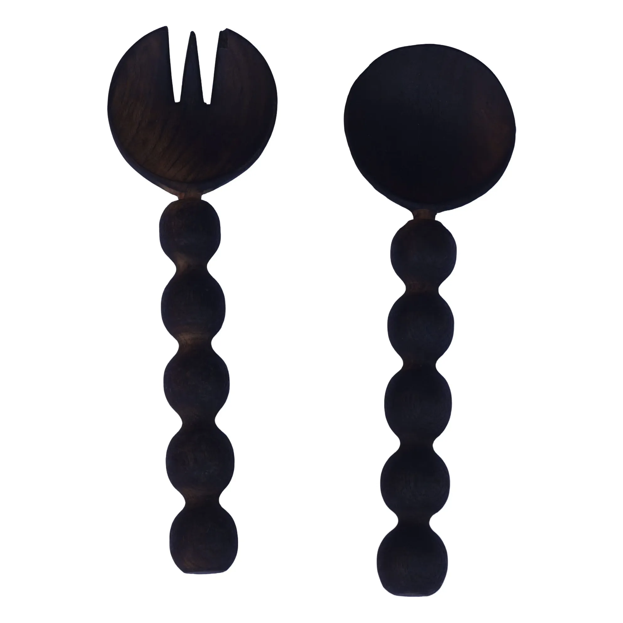 Woodmata Teak Wood Salad Servers