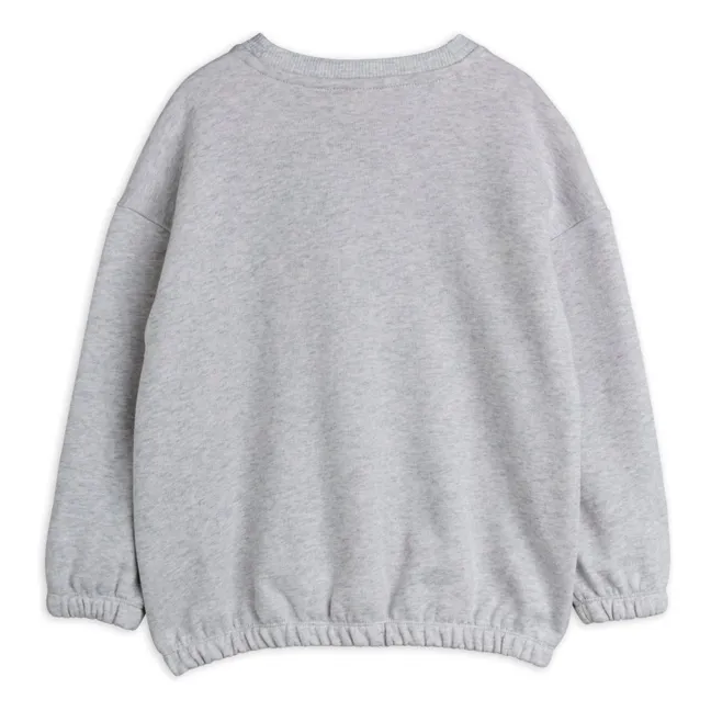Siamese organic cotton sweatshirt | Heather grey