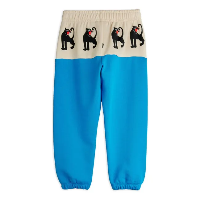 Jogger Panther Coton Bio | Bleu azur