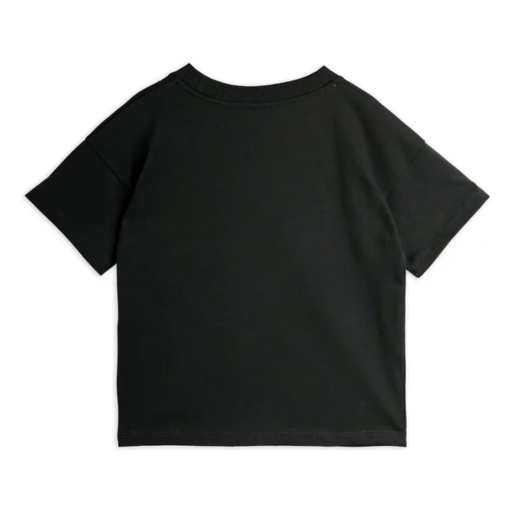 Camiseta Panther de algodón ecológico | Negro- Imagen del producto n°3