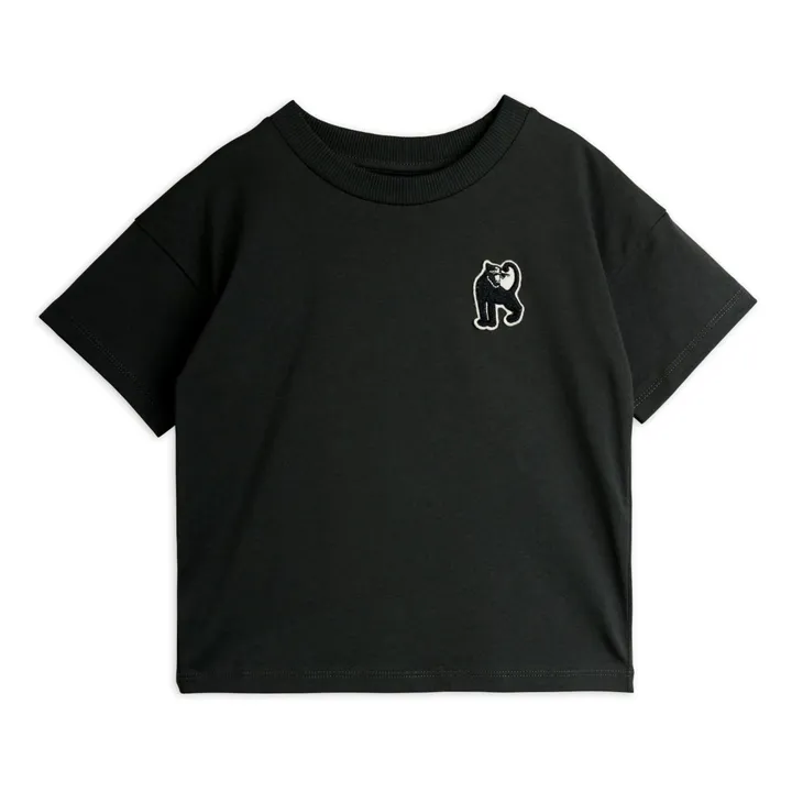 Camiseta Panther de algodón ecológico | Negro- Imagen del producto n°0