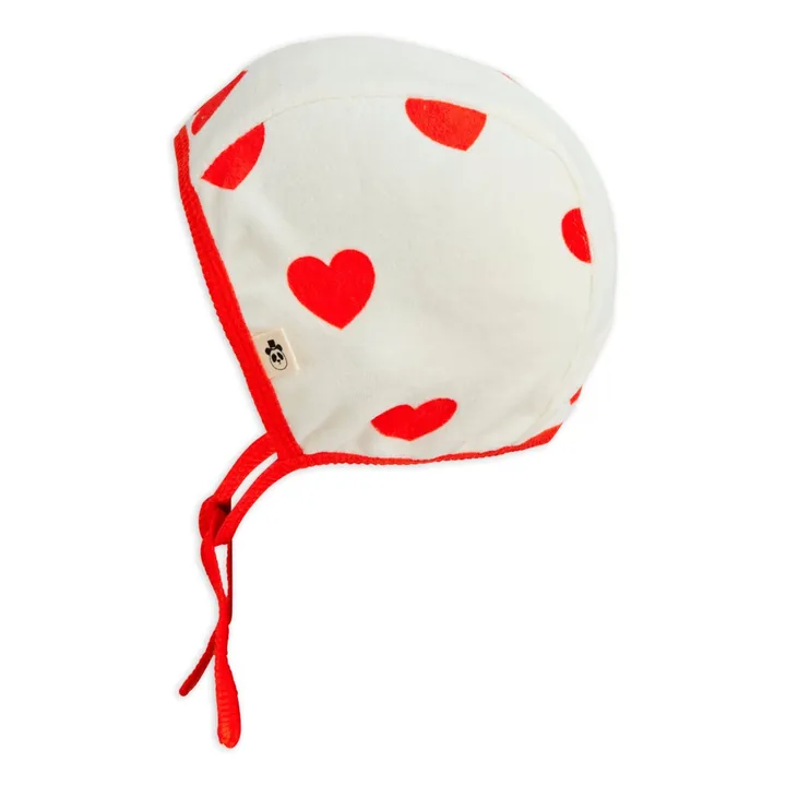 Béguin Corazones Algodón Ecológico | Blanco- Imagen del producto n°3