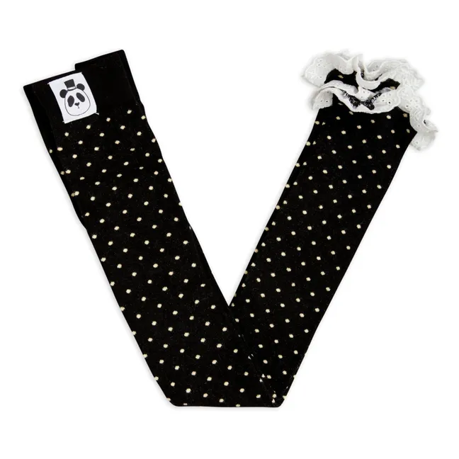 Organic Cotton Pea Legging | Black