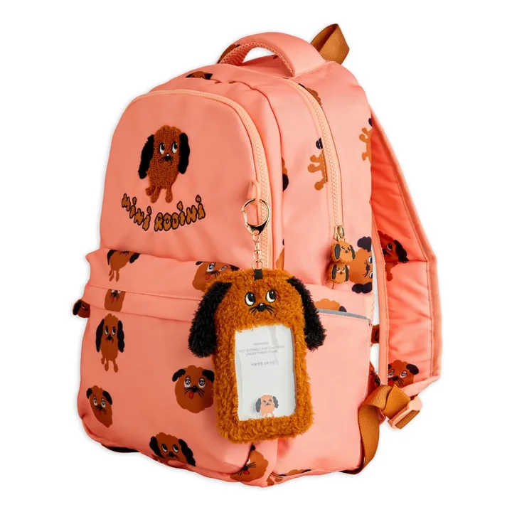 Sac à Dos Doggies Fibres Recyclées | Rose pâle- Image produit n°0