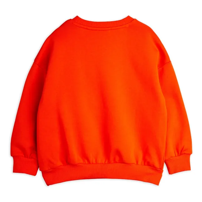 Sweatshirt Mini Rodini Bio-Baumwolle | Rot