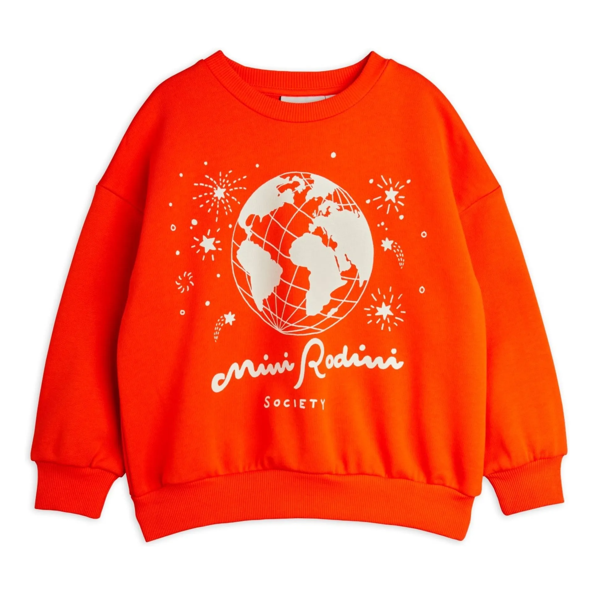 Mini Rodini Red Organic Cotton Sweatshirt