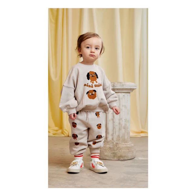 Sweat Doggies Coton Bio | Gris chiné