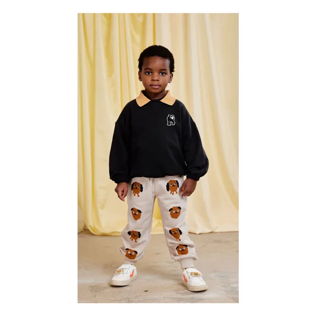 Doggies Organic Cotton Jogger | Heather grey