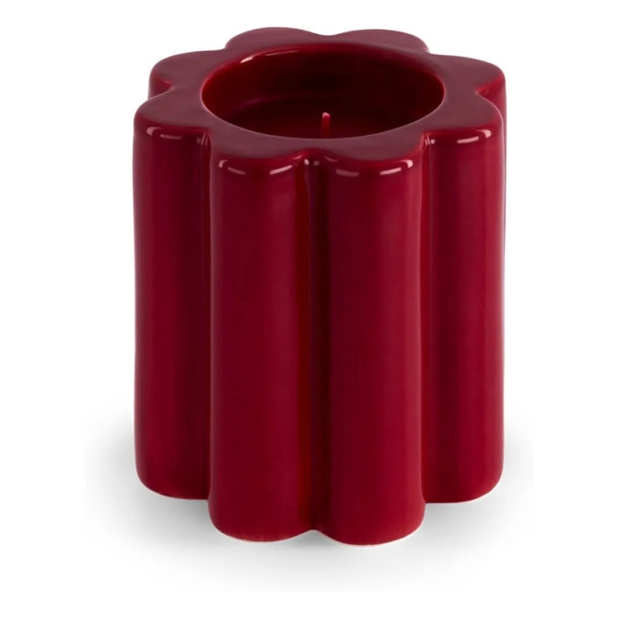 The Socialite Family Red Scented Candle La Candela Sandalwood Scent