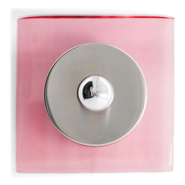 Applique Marta en verre  | Rose