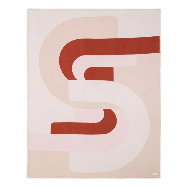 Manta de lana Roma | Rosa