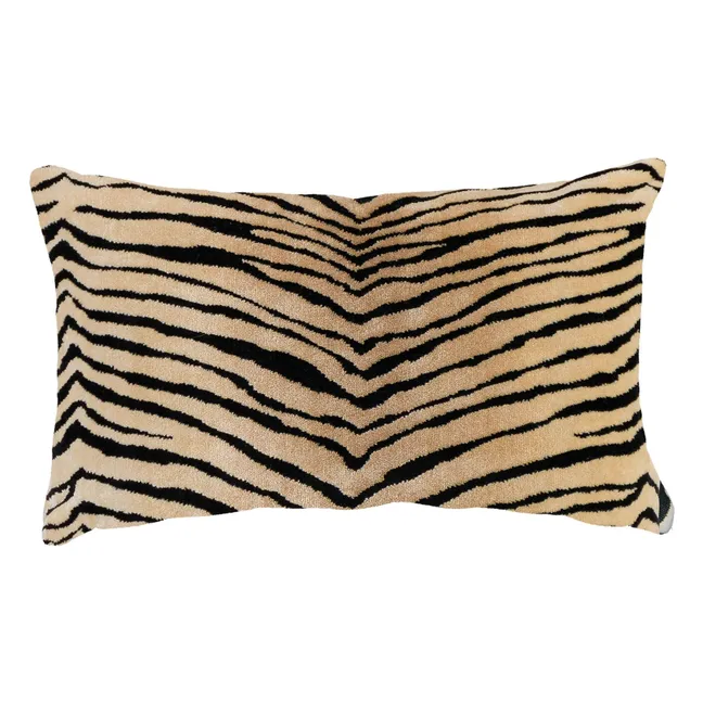 Coussin rectangulaire Carino en velours