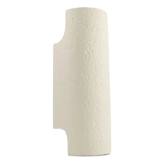 Mano terracotta wall lamp | White