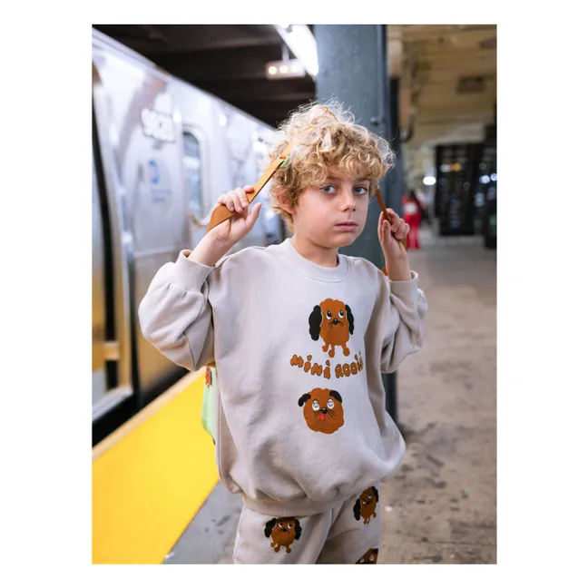 Sweat Doggies Coton Bio | Gris chiné