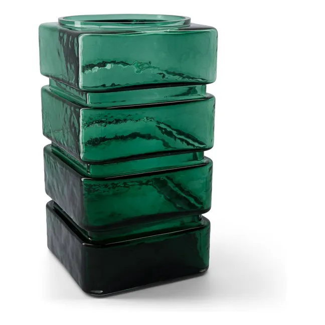 Vaso in vetro Donna | Verde