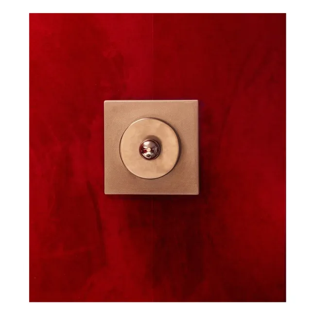 Marta wall lamp in crackled ceramic | Cream