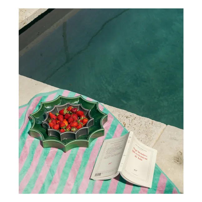 Vide poche Tasca en céramique | Vert foncé