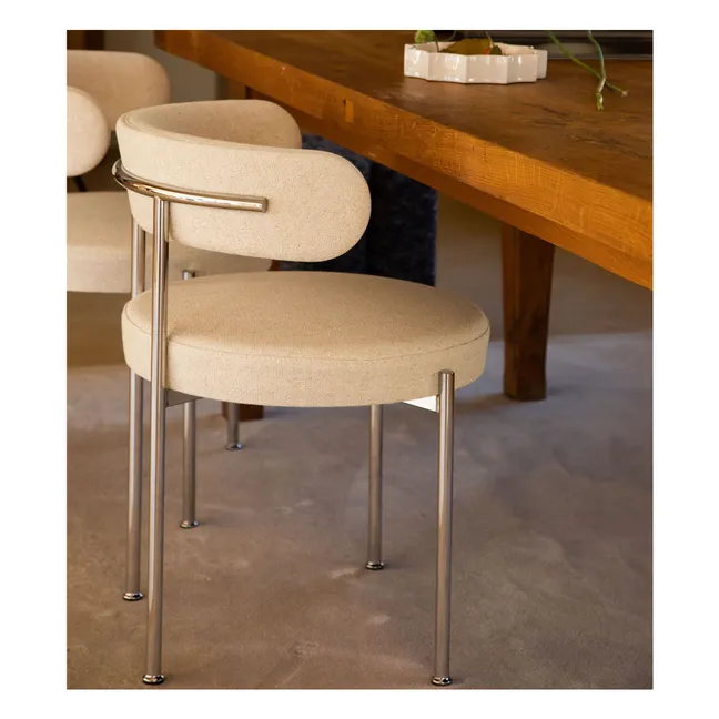 Sedia Libera in tessuto intrecciato | Beige