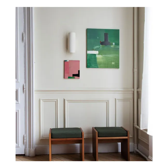 Mano terracotta wall lamp | White