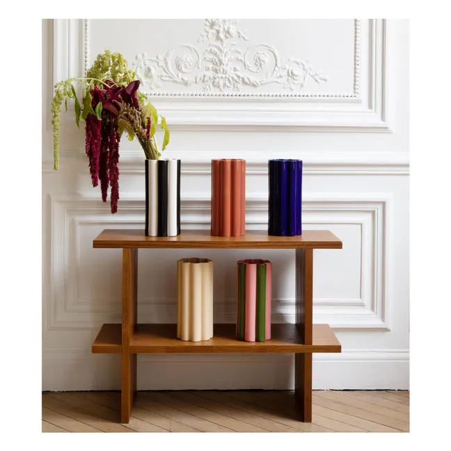 Mara ash shelf, iroko finish | Iroko