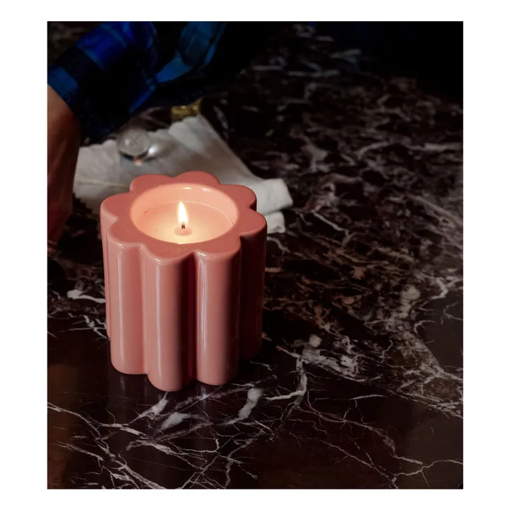 Bougie parfumée La Candela senteur figuier | Rose poudré- Image produit n°2