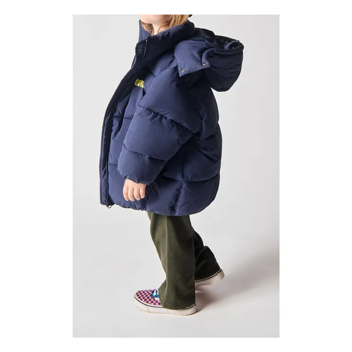 Doudoune Mi-longue Rofy-B  | Bleu marine- Image produit n°2