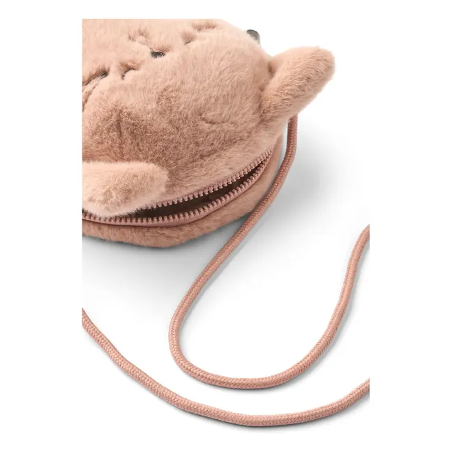 Bolso de piel de gato Dianne Fibras recicladas | Rosa