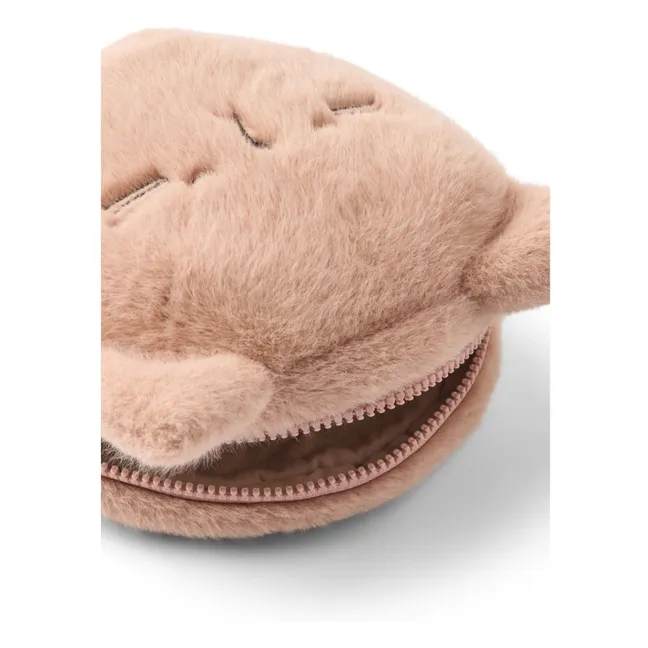 Dorotha Small Furry Bag Organic Cotton Cat | Pink