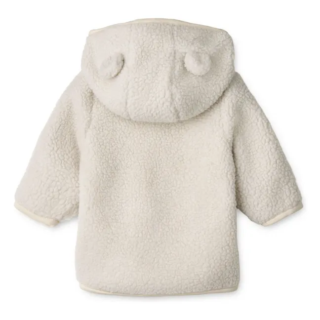 Veste Façon Sherpa Baylor Fibres Recyclées | Ecru