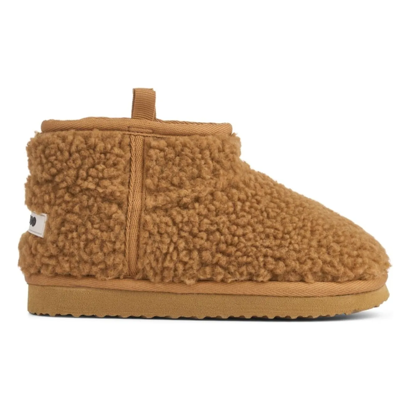 Liewood Caramel Alban Recycled Fiber Sherpa Boots