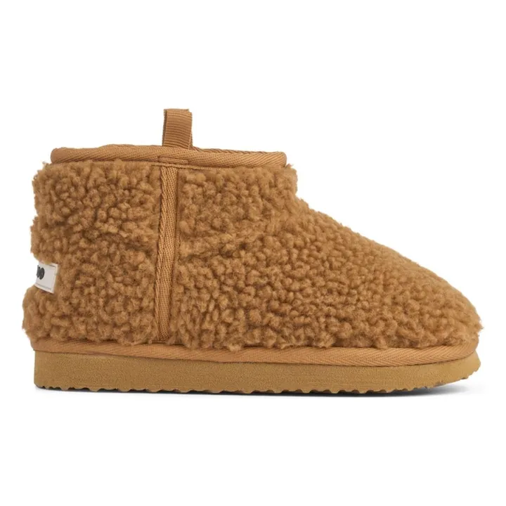 Botas Alban Sherpa de fibra reciclada | Caramelo- Imagen del producto n°0