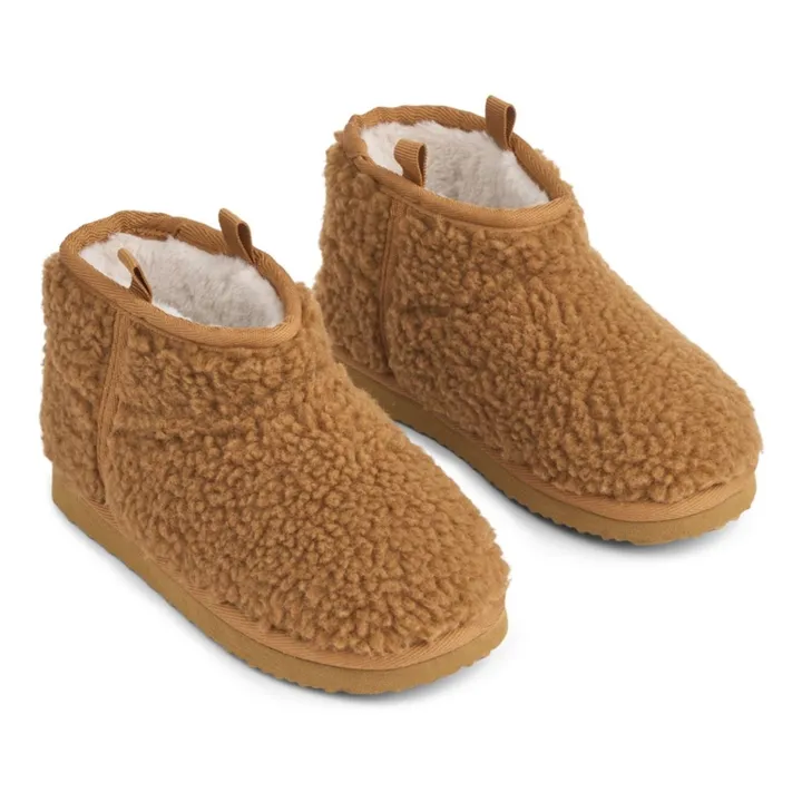 Botas Alban Sherpa de fibra reciclada | Caramelo- Imagen del producto n°3
