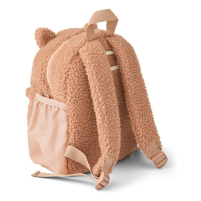 Backpack Sherpa Andreas Cat Recycled Fiber | Pink
