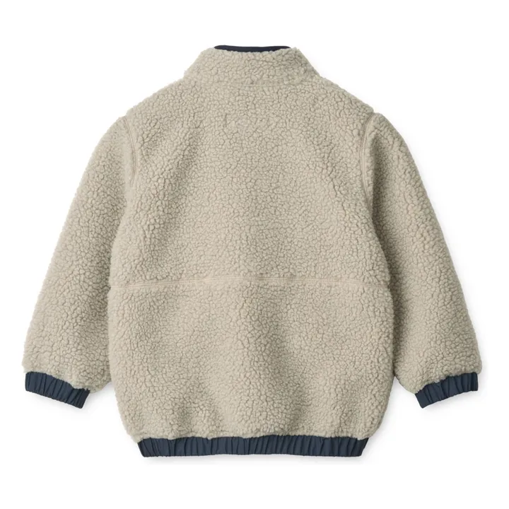 Sweat Façon Sherpa Balou Fibres Recyclées | Gris clair- Image produit n°5